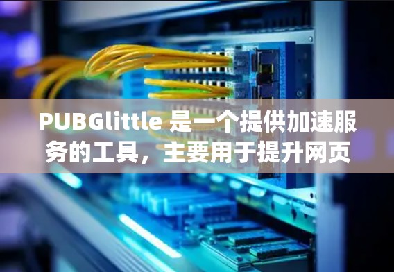 PUBGlittle 是一个提供加速服务的工具，主要用于提升网页和App的加载速度。如果你在使用App或网页服务时发现加载速度慢或无法正常工作，PUBGlittle 可能是一个有效的解决方案