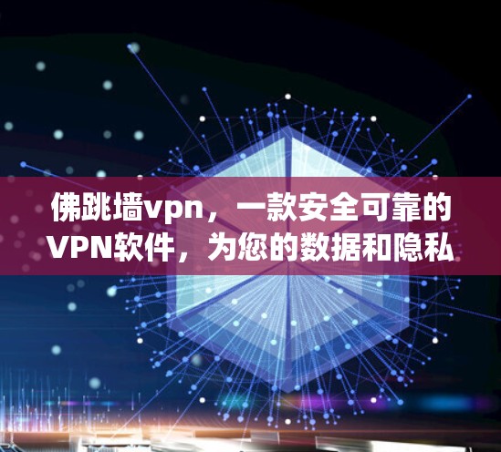 佛跳墙vpn，一款安全可靠的VPN软件，为您的数据和隐私保驾护航