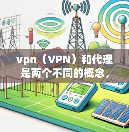 vpn（VPN）和代理是两个不同的概念，主要区别如下