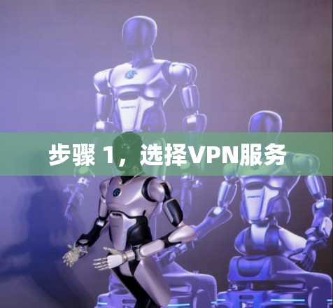 步骤 1，选择VPN服务