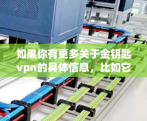 如果你有更多关于金钥匙vpn的具体信息，比如它的功能、价格、支持的网络、是否有免费试用等，我可以进一步帮助你分析和评价它