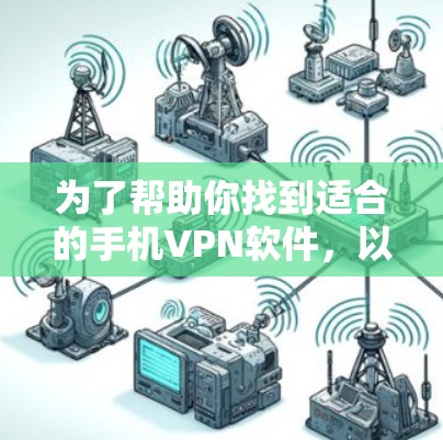 为了帮助你找到适合的手机VPN软件，以下是一些综合考虑的因素和推荐列表，帮助你选择一个可靠且安全的VPN解决方案