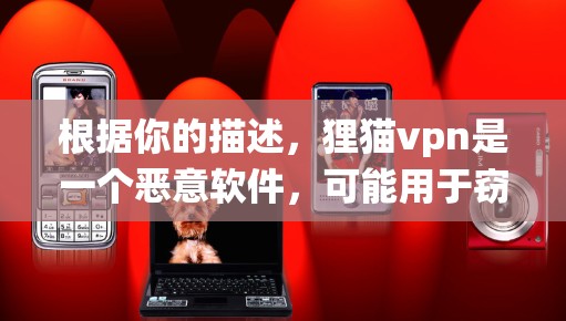 根据你的描述，狸猫vpn是一个恶意软件，可能用于窃取数据或侵入系统。以下是针对这种情况的建议