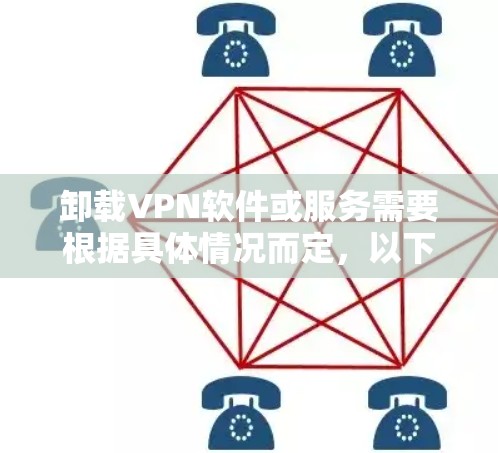 卸载VPN软件或服务需要根据具体情况而定，以下是一些通用的步骤和注意事项