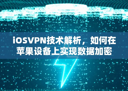 iOSVPN技术解析，如何在苹果设备上实现数据加密