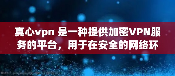 真心vpn 是一种提供加密VPN服务的平台，用于在安全的网络环境中远程访问互联网。它使用 HTTPS 传输数据，确保信息安全和隐私