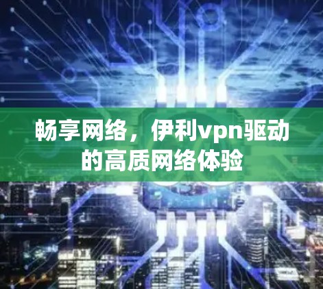 畅享网络，伊利vpn驱动的高质网络体验