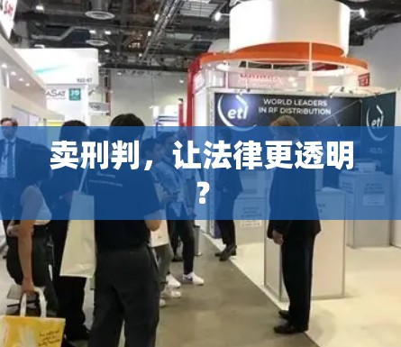 卖刑判，让法律更透明？