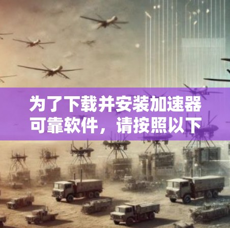 为了下载并安装加速器可靠软件，请按照以下步骤操作