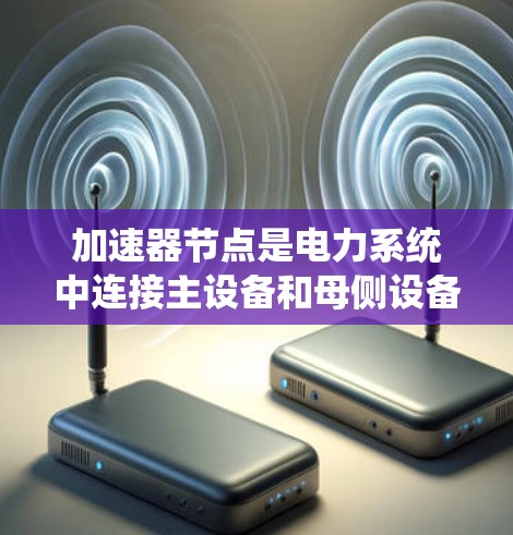 加速器节点是电力系统中连接主设备和母侧设备的重要节点，确保电力的高效传输和安全运行。以下是对加速器节点的详细分析