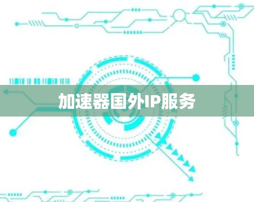 加速器国外IP服务