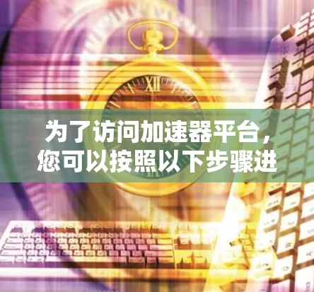 为了访问加速器平台，您可以按照以下步骤进行操作
