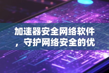 加速器安全网络软件，守护网络安全的优质选择