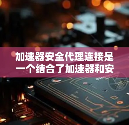 加速器安全代理连接是一个结合了加速器和安全代理的技术，旨在提升软件性能并保护数据安全。以下是其详细解释