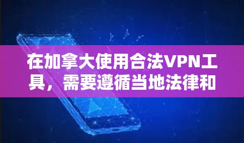 在加拿大使用合法VPN工具，需要遵循当地法律和政策，确保安全和合规。以下是一些具体的步骤和信息