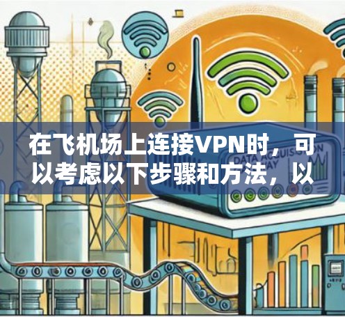 在飞机场上连接VPN时，可以考虑以下步骤和方法，以确保安全和隐私