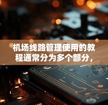机场线路管理使用的教程通常分为多个部分，涵盖了线路规划、设备维护、日常管理以及应急处理等环节。以下是一个通用的教程框架，供你参考