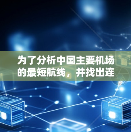 为了分析中国主要机场的最短航线，并找出连接到目的地机场的最短航线，可以按照以下步骤进行