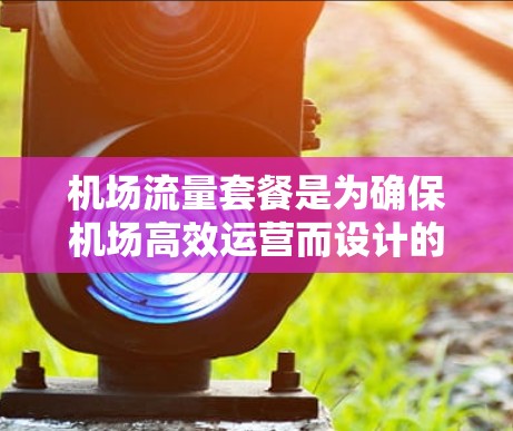机场流量套餐是为确保机场高效运营而设计的数字服务，旨在管理机场的客流量。以下是关于机场流量套餐的详细解释