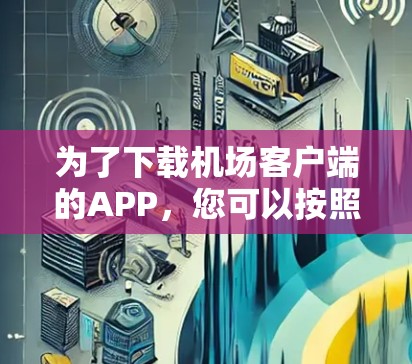 为了下载机场客户端的APP，您可以按照以下步骤进行操作