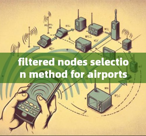 filtered nodes selection method for airports