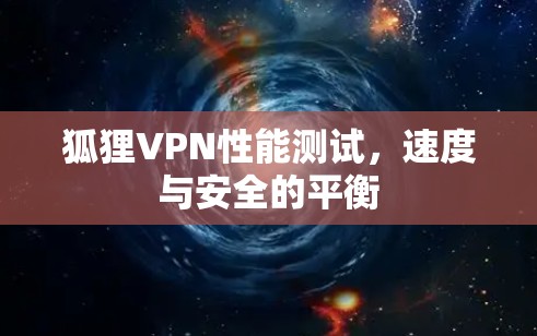 狐狸VPN性能测试，速度与安全的平衡