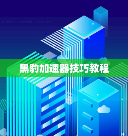 黑豹加速器技巧教程