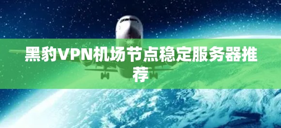 黑豹VPN机场节点稳定服务器推荐