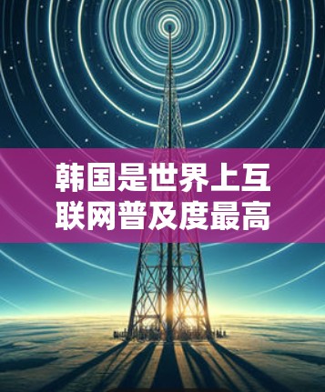 韩国是世界上互联网普及度最高的国家之一，尤其是在2年至21年间，韩国互联网的普及度和网络服务的扩展逐渐变得广泛。韩国 internet的普及程度和网络服务的发展情况主要集中在以下几个方面