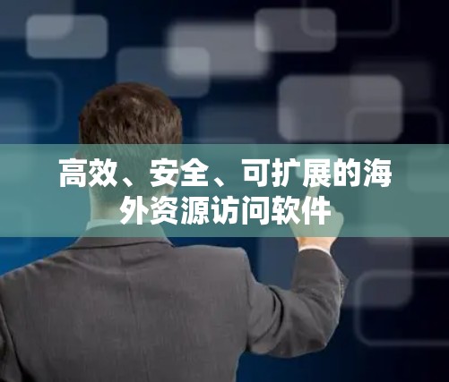 高效、安全、可扩展的海外资源访问软件