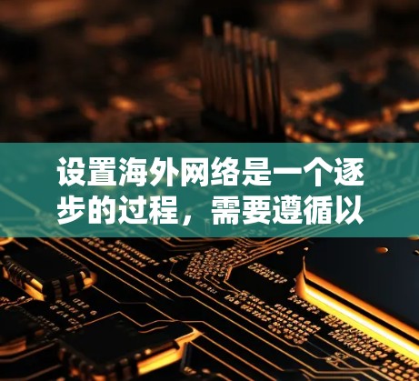 设置海外网络是一个逐步的过程，需要遵循以下步骤