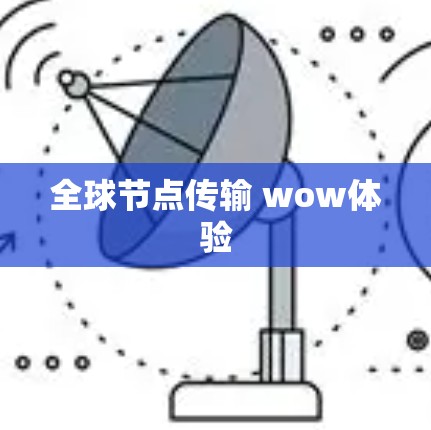 全球节点传输 wow体验