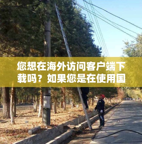 您想在海外访问客户端下载吗？如果您是在使用国际访问（如国际VPN或代理服务器）访问某个网站，并希望下载客户端，您可以按照以下步骤操作
