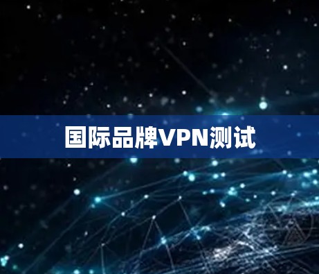 国际品牌VPN测试