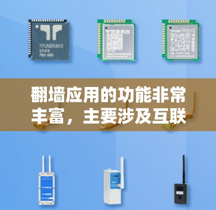 翻墙应用的功能非常丰富，主要涉及互联网的访问方式、网络设备的配置以及网络安全的保护。以下是对翻墙应用功能的详细解析