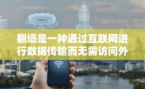 翻墙是一种通过互联网进行数据传输而无需访问外部服务器的技术，旨在保护用户数据的安全性，特别是在在线购物、视频下载等场景中