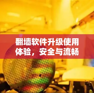 翻墙软件升级使用体验，安全与流畅的最佳选择