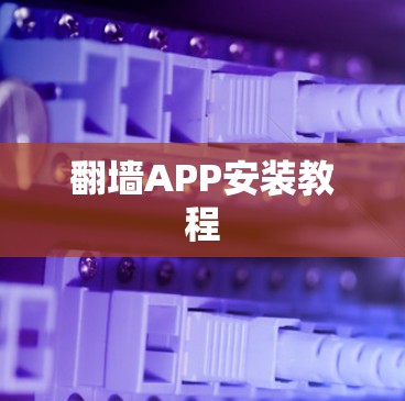 翻墙APP安装教程