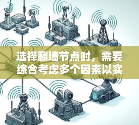选择翻墙节点时，需要综合考虑多个因素以实现优化网络资源使用。以下是对翻墙节点选择的详细分析和建议